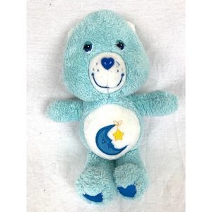 Vintage 9 Inch Blue Care Bear Bedtime Bear Moon Star